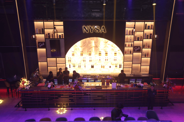 Friday night at Nysa Skybar