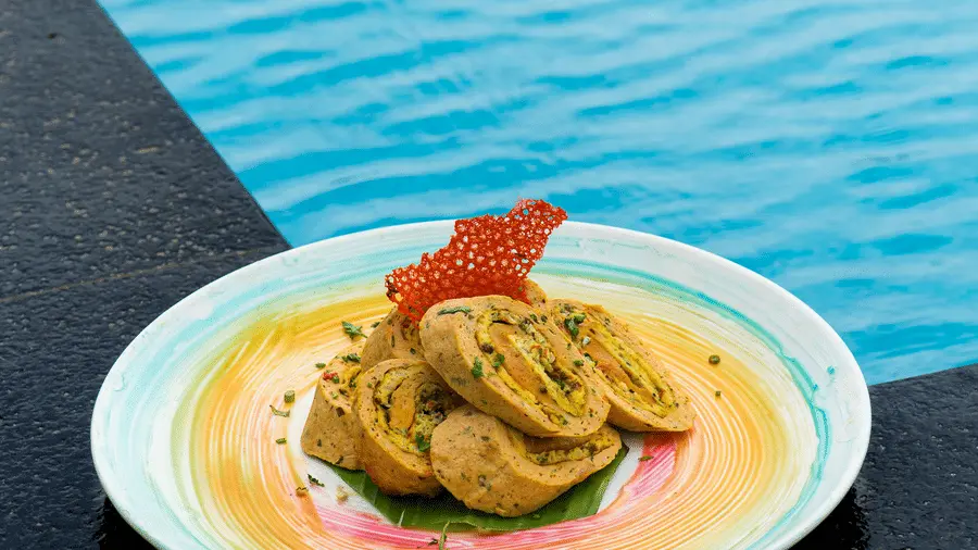A dinner dish at Choice 64